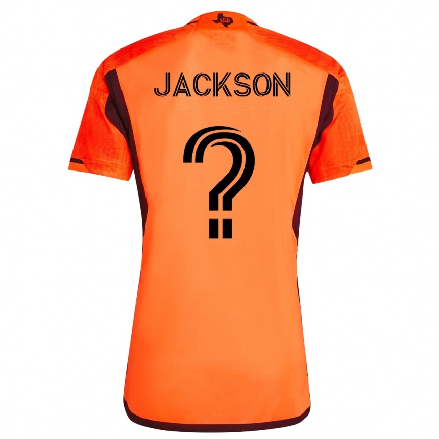 Mujer Fútbol Camiseta Parker Jackson #0 Naranja 1ª Equipación 2023/24