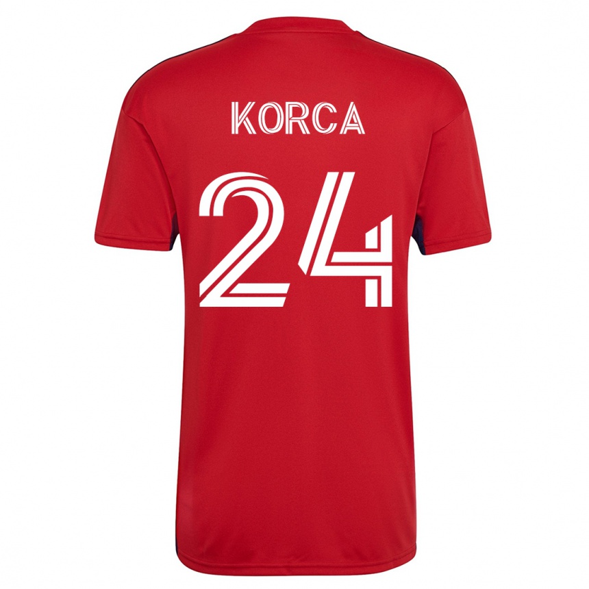 Mujer Fútbol Camiseta Amet Korca #24 Rojo 1ª Equipación 2023/24