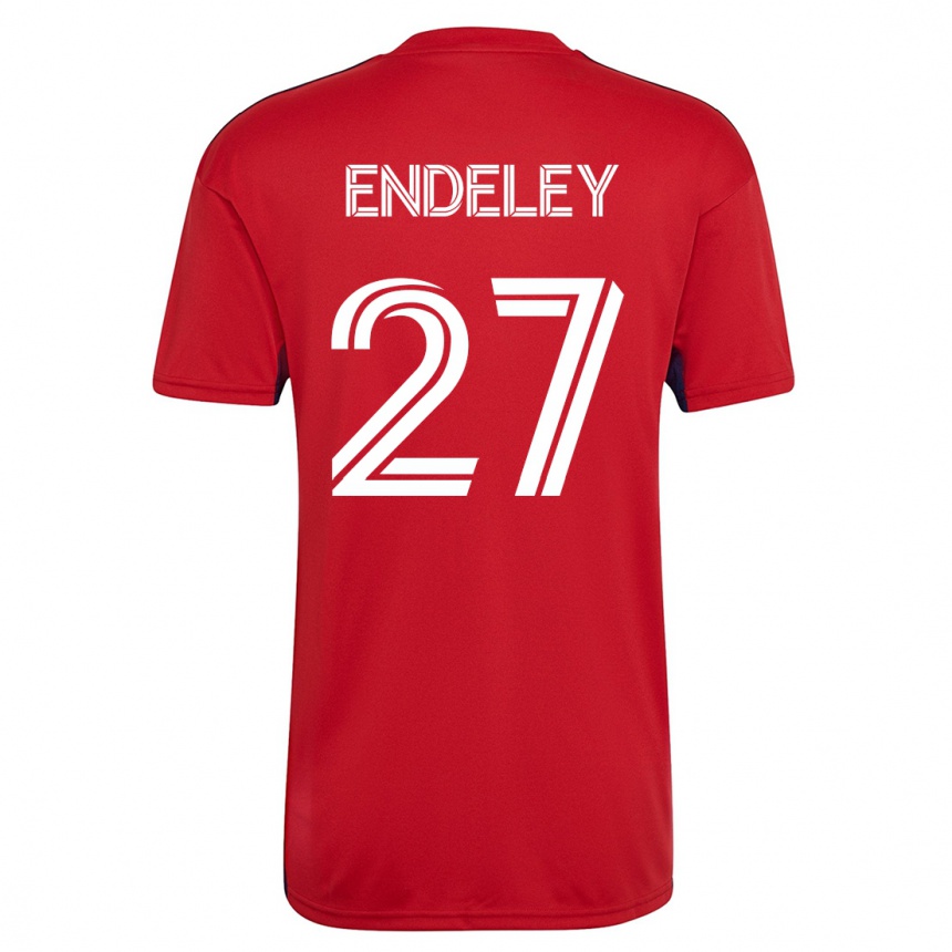 Mujer Fútbol Camiseta Herbert Endeley #27 Rojo 1ª Equipación 2023/24