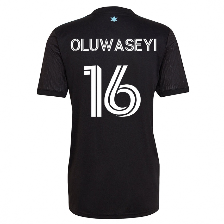 Mujer Fútbol Camiseta Tani Oluwaseyi #16 Negro 1ª Equipación 2023/24