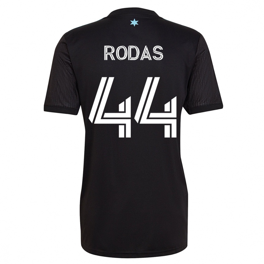 Mujer Fútbol Camiseta Geremy Rodas #44 Negro 1ª Equipación 2023/24