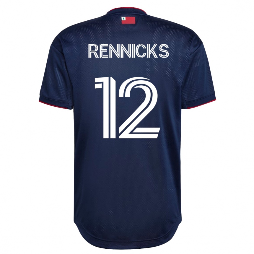 Mujer Fútbol Camiseta Justin Rennicks #12 Armada 1ª Equipación 2023/24