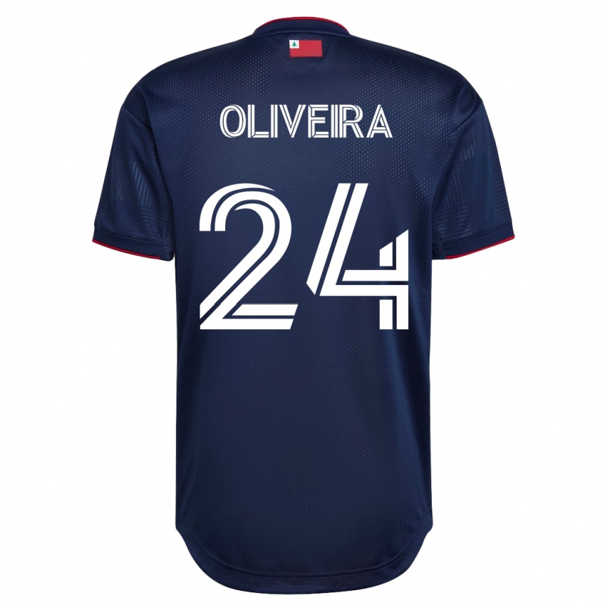 Mujer Fútbol Camiseta Cristiano Oliveira #24 Armada 1ª Equipación 2023/24