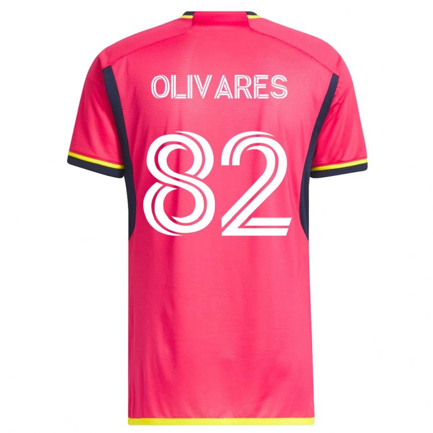 Mujer Fútbol Camiseta Christian Olivares #82 Rosa 1ª Equipación 2023/24
