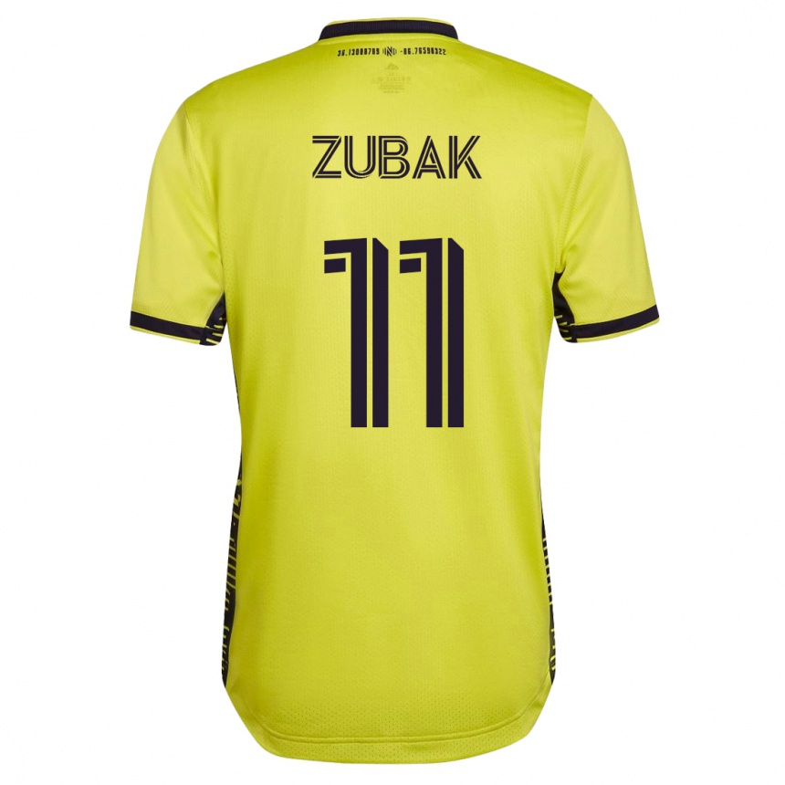 Mujer Fútbol Camiseta Ethan Zubak #11 Amarillo 1ª Equipación 2023/24