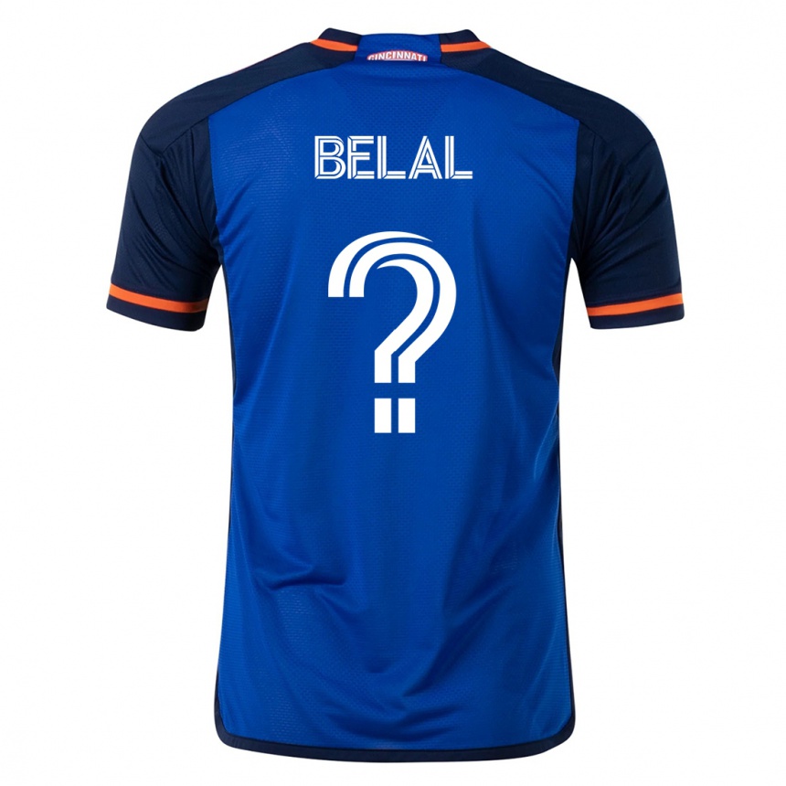 Mujer Fútbol Camiseta Ryan Belal #0 Azul 1ª Equipación 2023/24