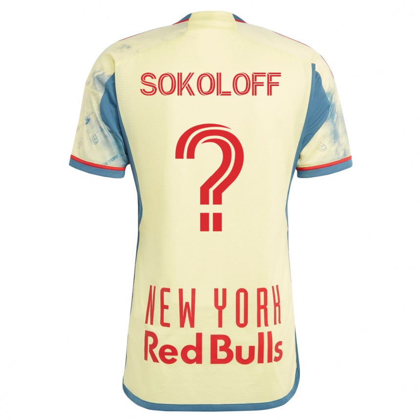 Mujer Fútbol Camiseta Paul Sokoloff #0 Amarillo 1ª Equipación 2023/24