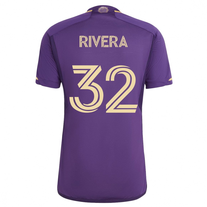 Mujer Fútbol Camiseta Wilfredo Rivera #32 Violeta 1ª Equipación 2023/24