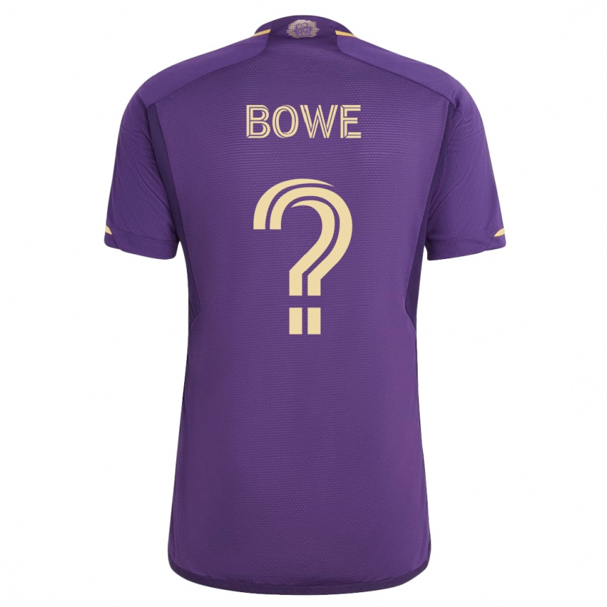 Mujer Fútbol Camiseta Thomas Bowe #0 Violeta 1ª Equipación 2023/24
