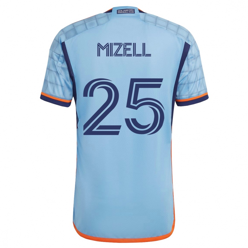 Mujer Fútbol Camiseta Cody Mizell #25 Azul 1ª Equipación 2023/24