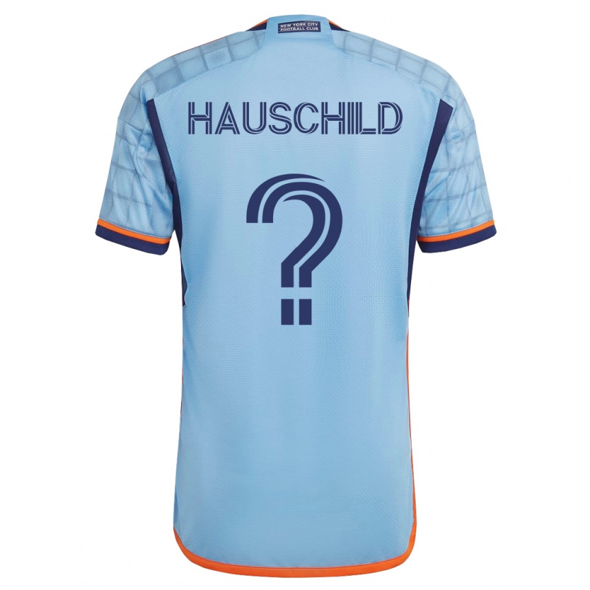 Mujer Fútbol Camiseta Alexander Hauschild #0 Azul 1ª Equipación 2023/24