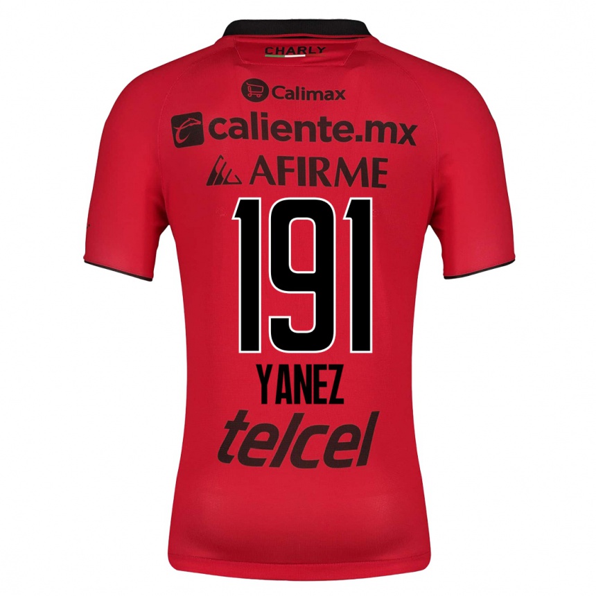 Mujer Fútbol Camiseta Sebastián Yánez #191 Rojo 1ª Equipación 2023/24
