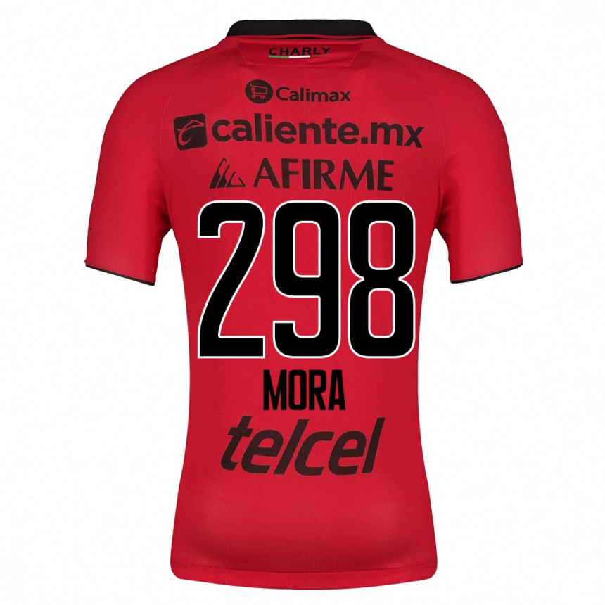 Mujer Fútbol Camiseta Gilberto Mora #298 Rojo 1ª Equipación 2023/24