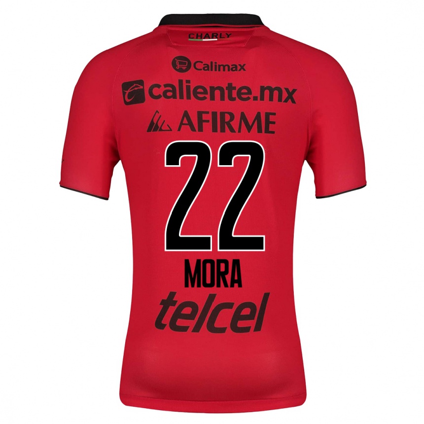 Mujer Fútbol Camiseta Bianca Mora #22 Rojo 1ª Equipación 2023/24