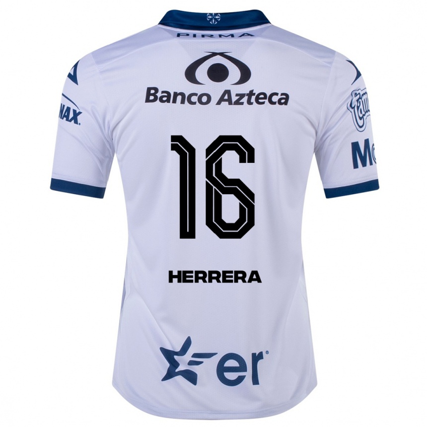 Mujer Fútbol Camiseta Alberto Herrera #16 Blanco 1ª Equipación 2023/24