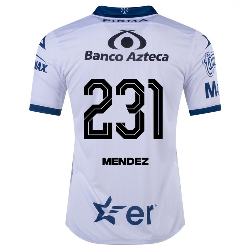 Mujer Fútbol Camiseta Alejandro Méndez #231 Blanco 1ª Equipación 2023/24