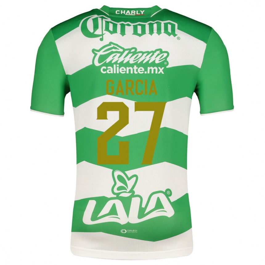 Mujer Fútbol Camiseta Joel García #27 Verde 1ª Equipación 2023/24