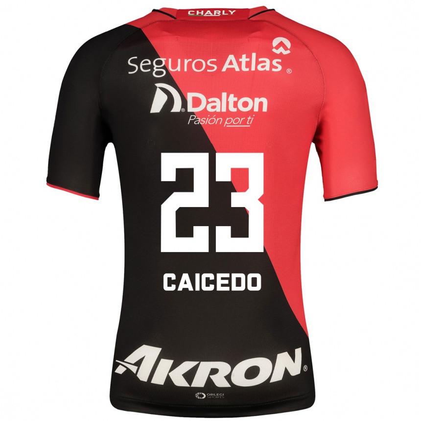 Mujer Fútbol Camiseta Jordy Caicedo #23 Negro 1ª Equipación 2023/24