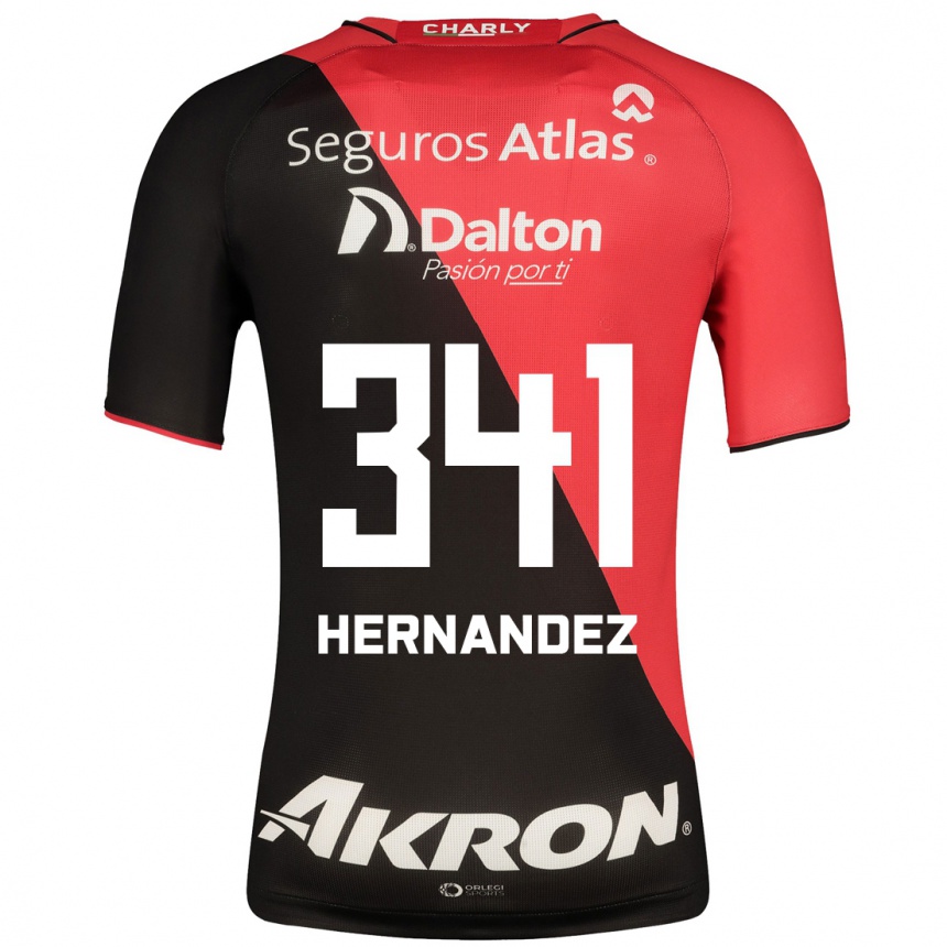 Mujer Fútbol Camiseta Leonardo Hernández #341 Negro 1ª Equipación 2023/24