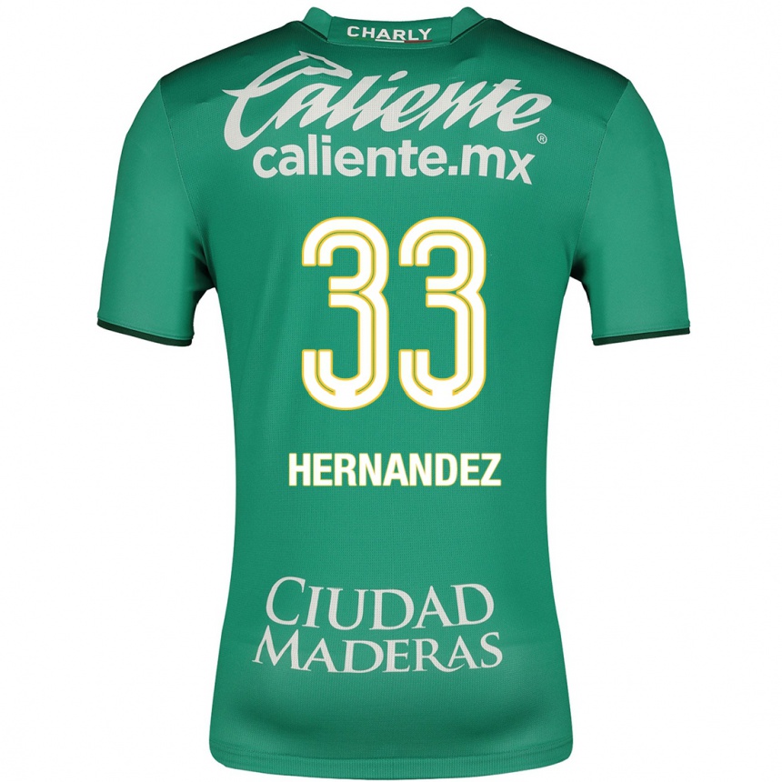 Mujer Fútbol Camiseta Pedro Hernández #33 Verde 1ª Equipación 2023/24