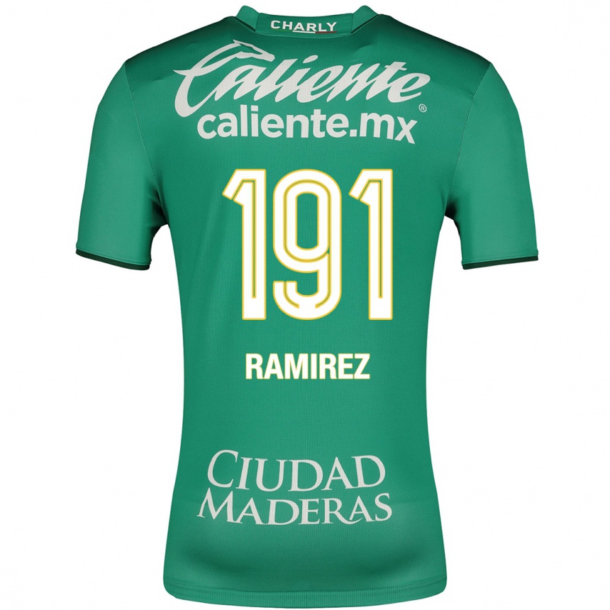 Mujer Fútbol Camiseta Ian Ramírez #191 Verde 1ª Equipación 2023/24