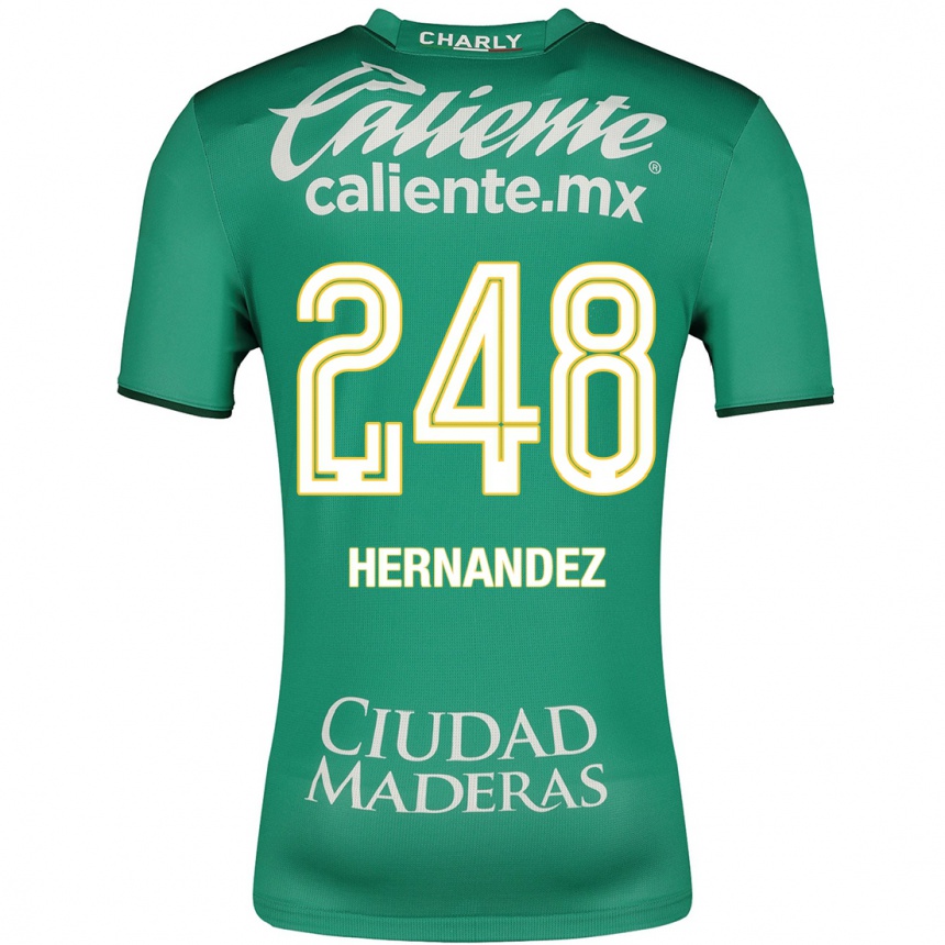 Mujer Fútbol Camiseta Fernando Hernández #248 Verde 1ª Equipación 2023/24