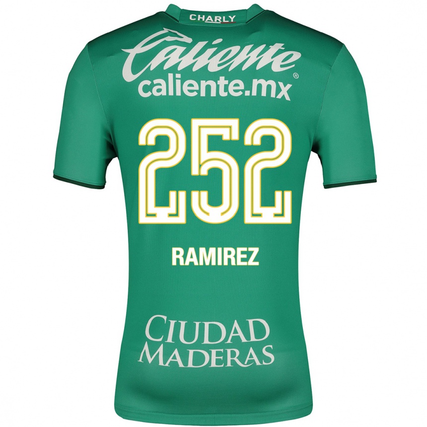 Mujer Fútbol Camiseta Luis Ramírez #252 Verde 1ª Equipación 2023/24