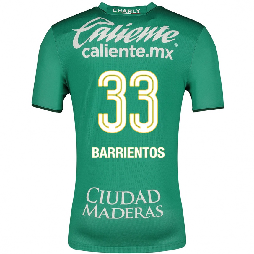 Mujer Fútbol Camiseta Yashira Barrientos #33 Verde 1ª Equipación 2023/24