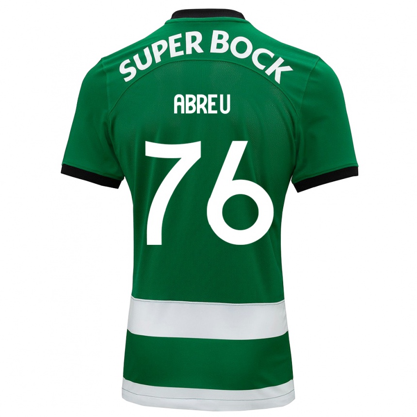Mujer Fútbol Camiseta Diogo Abreu #76 Verde 1ª Equipación 2023/24