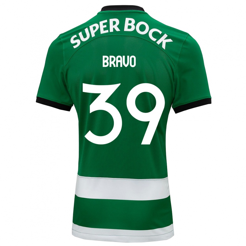 Mujer Fútbol Camiseta Bravo #39 Verde 1ª Equipación 2023/24