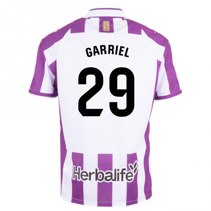 Mujer Fútbol Camiseta Iván Garriel #29 Morado 1ª Equipación 2023/24