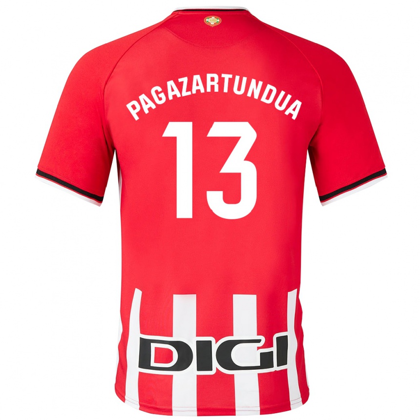 Mujer Fútbol Camiseta Iker Pagazartundua #13 Rojo 1ª Equipación 2023/24