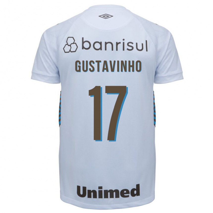 Mujer Fútbol Camiseta Gustavinho #17 Blanco 2ª Equipación 2023/24