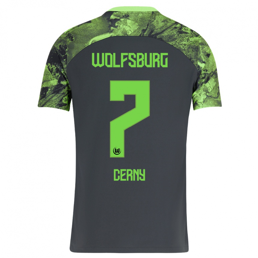 Mujer Fútbol Camiseta Vaclav Cerny #7 Gris Oscuro 2ª Equipación 2023/24