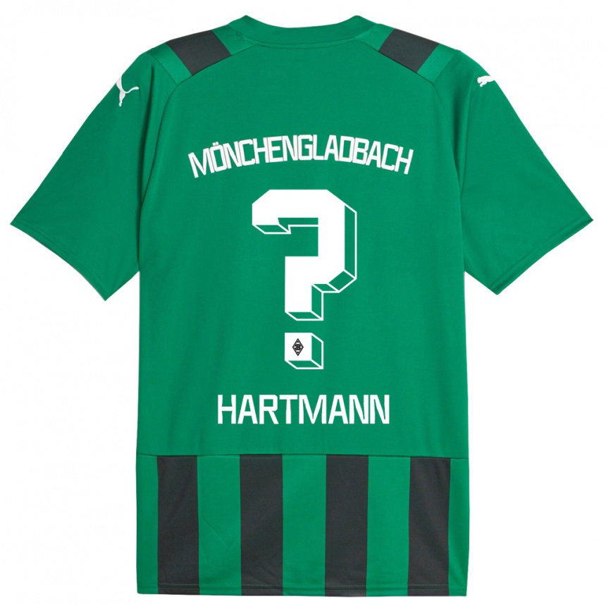 Mujer Fútbol Camiseta Miguel Hartmann #0 Verde Negro 2ª Equipación 2023/24