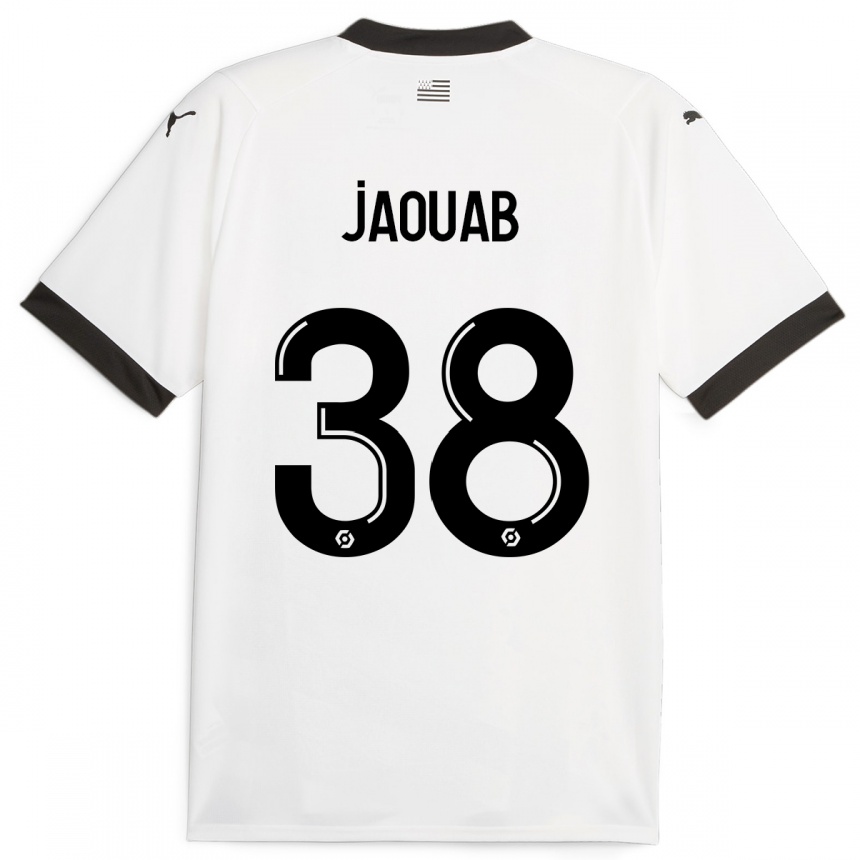 Mujer Fútbol Camiseta Mohamed Jaouab #38 Blanco 2ª Equipación 2023/24