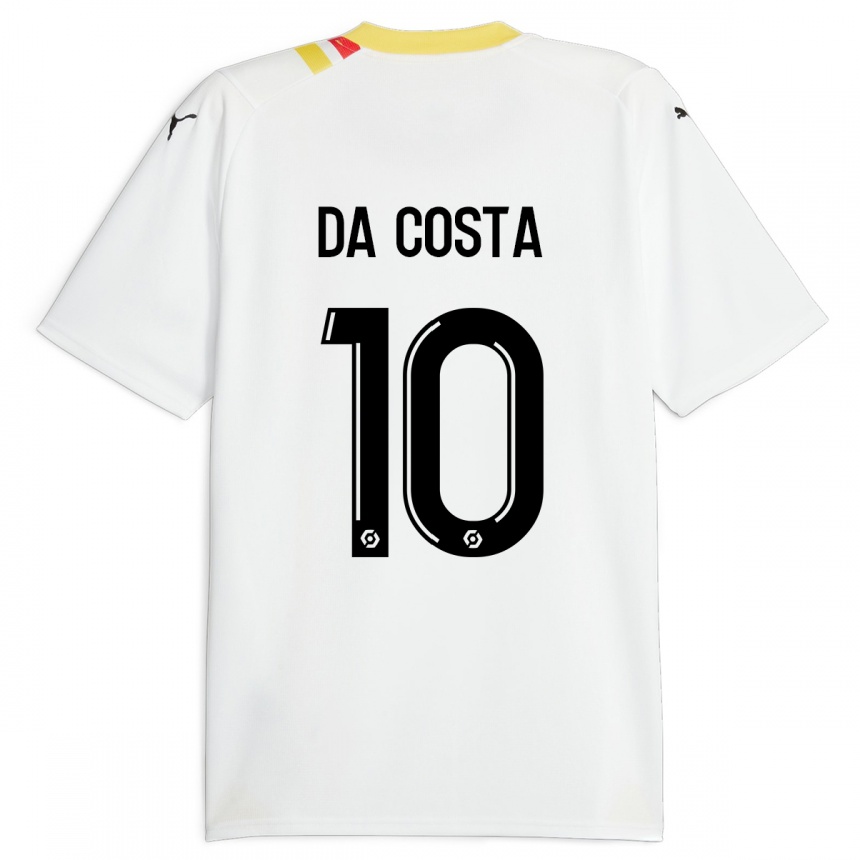 Mujer Fútbol Camiseta David Pereira Da Costa #10 Negro 2ª Equipación 2023/24