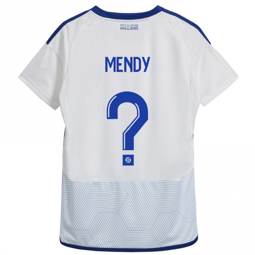 Mujer Fútbol Camiseta François Mendy #0 Blanco 2ª Equipación 2023/24