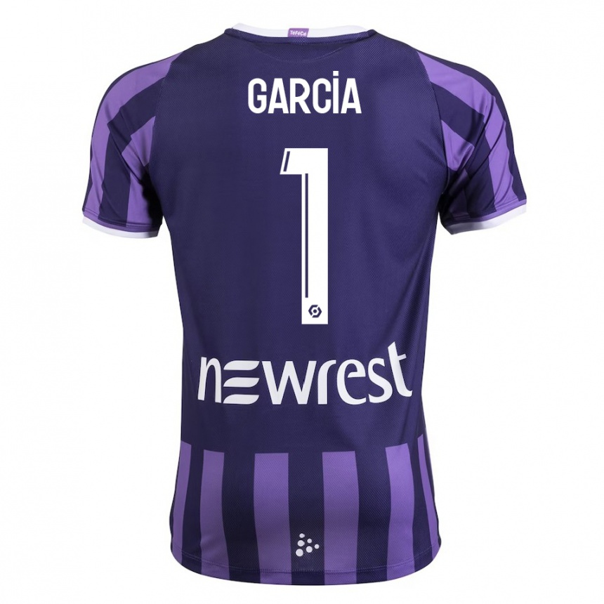 Mujer Fútbol Camiseta Deborah Garcia #1 Morado 2ª Equipación 2023/24