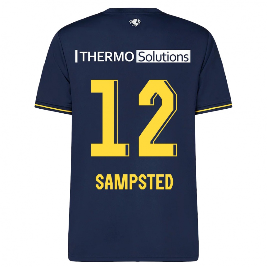 Mujer Fútbol Camiseta Alfons Sampsted #12 Armada 2ª Equipación 2023/24