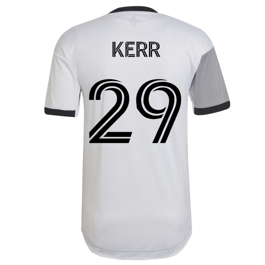 Mujer Fútbol Camiseta Deandre Kerr #29 Blanco 2ª Equipación 2023/24