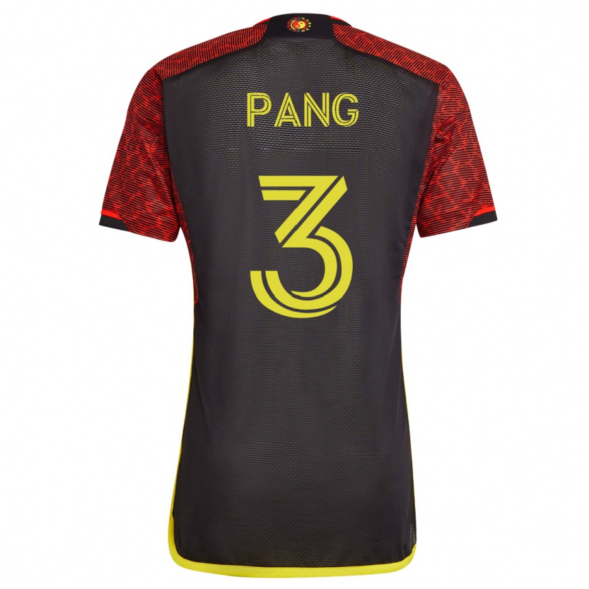 Mujer Fútbol Camiseta Kaylene Pang #3 Naranja 2ª Equipación 2023/24