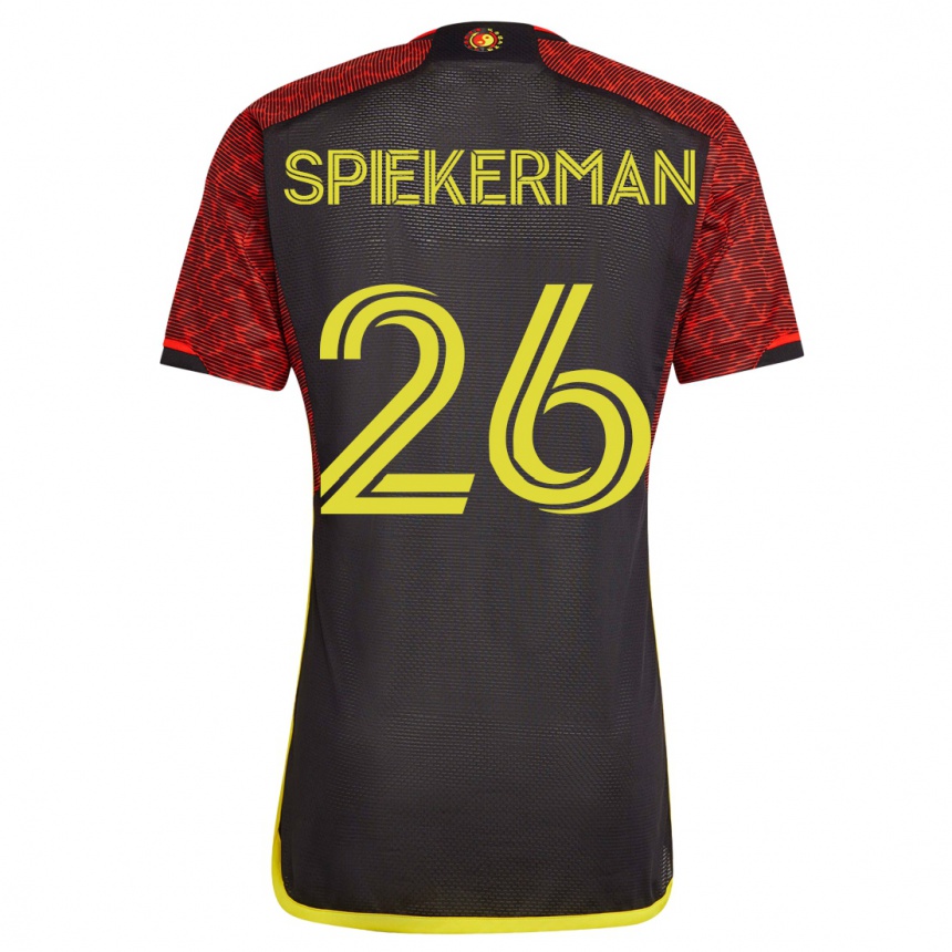 Mujer Fútbol Camiseta Stephanie Spiekerman #26 Naranja 2ª Equipación 2023/24