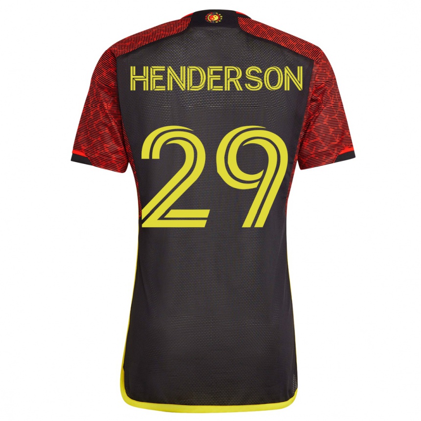 Mujer Fútbol Camiseta Anna Henderson #29 Naranja 2ª Equipación 2023/24