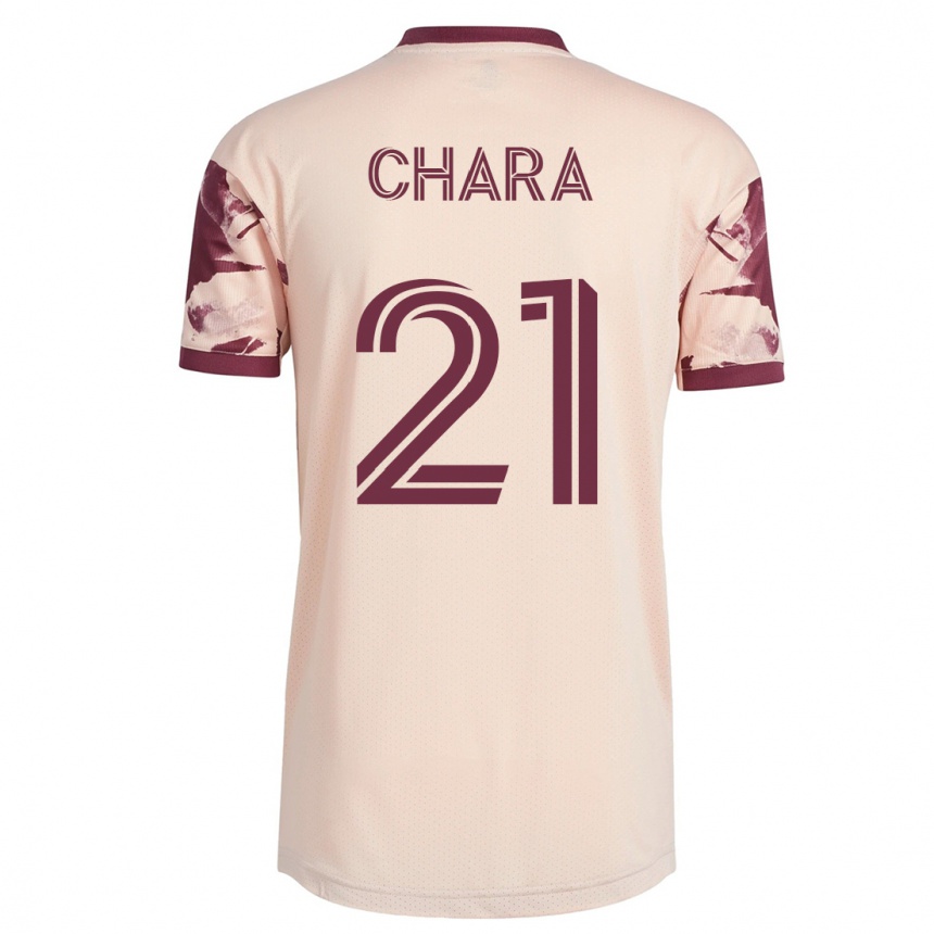 Mujer Fútbol Camiseta Diego Chará #21 Blanquecino 2ª Equipación 2023/24