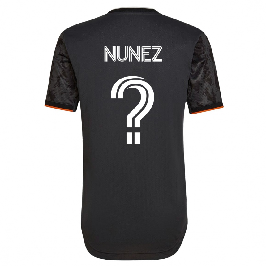 Mujer Fútbol Camiseta José Núñez #0 Negro 2ª Equipación 2023/24