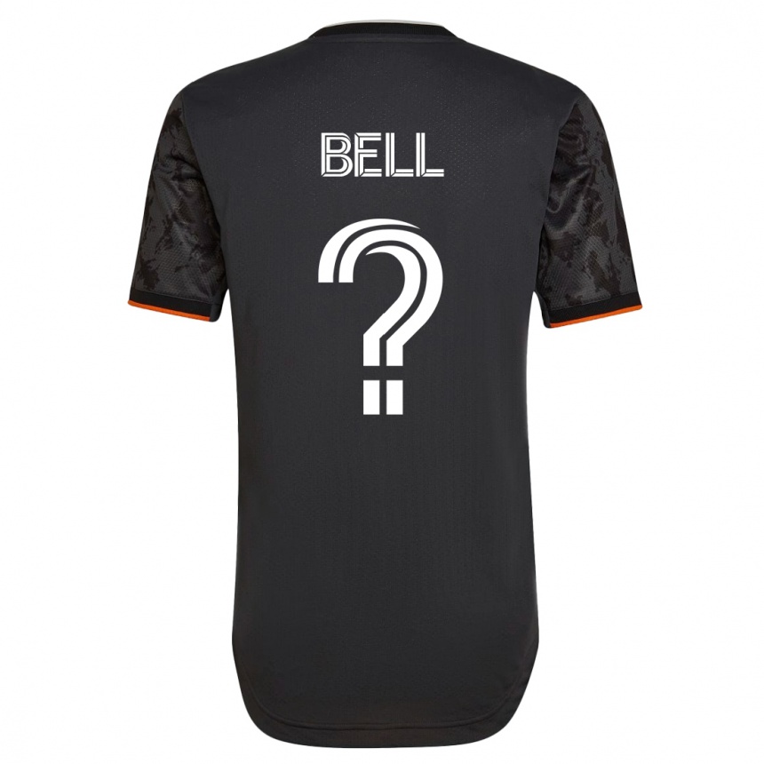Mujer Fútbol Camiseta Jahmani Bell #0 Negro 2ª Equipación 2023/24