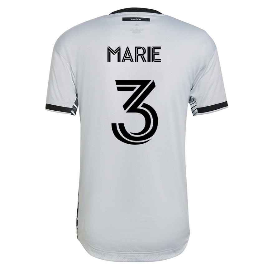 Mujer Fútbol Camiseta Paul Marie #3 Blanco 2ª Equipación 2023/24