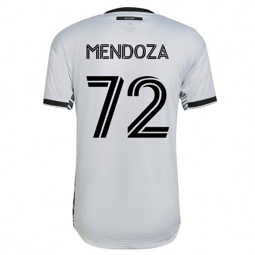 Mujer Fútbol Camiseta Edwyn Mendoza #72 Blanco 2ª Equipación 2023/24