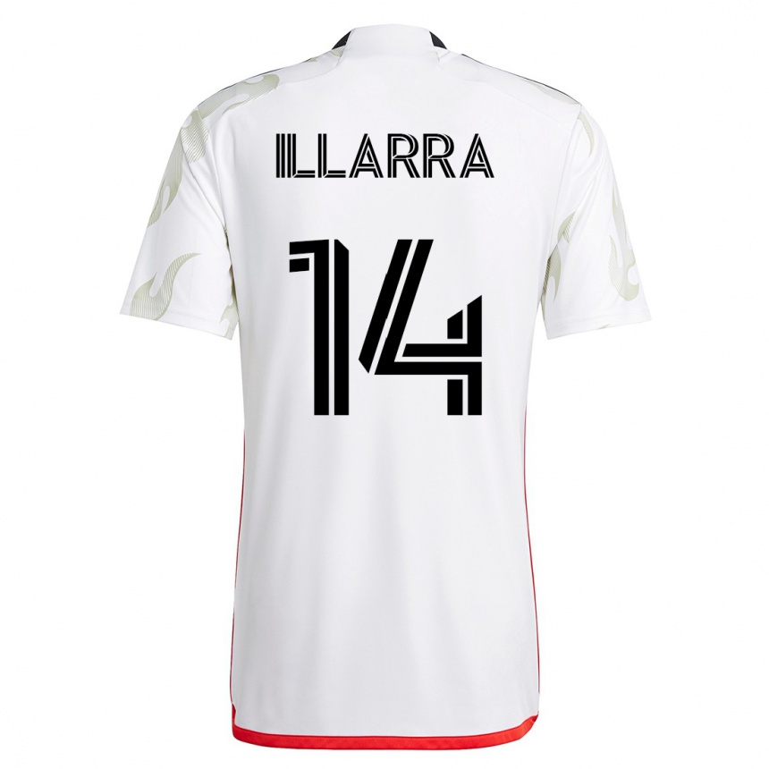 Mujer Fútbol Camiseta Asier Illarramendi #14 Blanco 2ª Equipación 2023/24